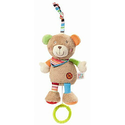 Fehn La mini-peluche musicale "Teddy" , brun