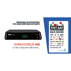 CGV Terminal de réception TNT HD Premio SAT HD-W7 (Sans carte TNTSAT)