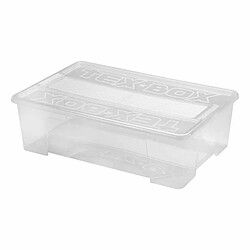 Paris Prix Boîte de Rangement Texbox 28L Transparent