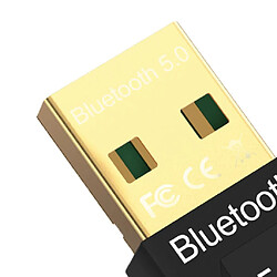 Acheter USB Bluetooth adaptateur pour PC 5.0 Bluetooth Dongle récepteur prise en charge pour Windows 10/8.1/8/7/XP pour ordinateur de bureau souris clavier