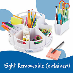 Acheter Learning Resources Module de Rangement Create-A-Space (Blanc), Organisation des Fournitures, Idéal pour la Classe ou à Domicile, Plastique Facile à Nettoyer, Kit de 10 Pièces LER3806W