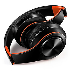 Avis Wewoo Casque sans fil Sport pliant Stéréo Musique Bluetooth Téléphones Écouteurs Soutien Carte TF (Orange)