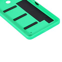 Wewoo Pour Microsoft Lumia 640 surface vert de couverture en plastique givré arrière pièce détachée pas cher