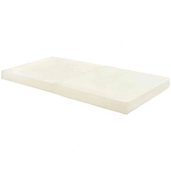 P'tit Lit Matelas bébé pliant 2 parties déhoussable NOMADE PREMIUM 60x120 Matelas pliant 2 parties déhoussable