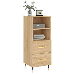 Avis Maison Chic Buffet,Meuble de Rangement,commode pour salon,Cuisine Chêne sonoma 34,5x34x90 cm Bois d'ingénierie -MN52517