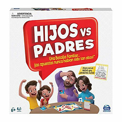 Jeu de société Spin Master Hijos vs Padres 206 Pièces 26,99 x 26,99 x 5,4 cm