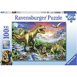 Ravensburger - 10665 3 - Puzzle - Au Temps des Dinosaures - 100 Pièces 