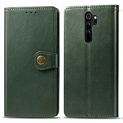 Etui en PU vert pour votre Xiaomi Redmi Note 8 Pro