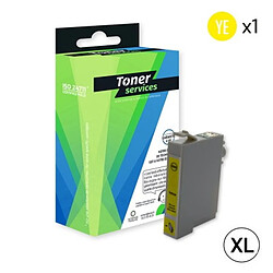 TONER SERVICES Compatible Epson Guepard Cartouche Jaune C13T07144010 (T0714)