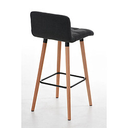 Avis Non Lot de 2 tabourets de bar Lincoln tissu naturel