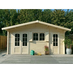 Solid Abri de Jardin Maisonnette Chalet de Jardin Rostock