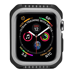 Avis Wewoo Étui de protection bicolore antichoc Smart Watch pour Apple série 342 mm gris noir