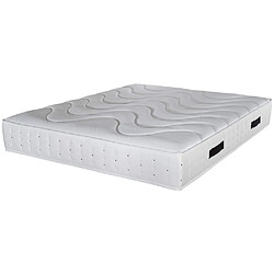 Ebac Matelas 160x200 Ritmo - Ressorts ensachés - Hauteur 27 cm - Très ferme