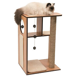 Arbre A Chat Vesper V-box Large Naturel 50x40x78 cm