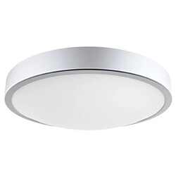 plafonnier à led - aric c4 - 10w - 4000k - gris - ip44 - aric 50435