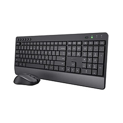 Clavier et souris sans fil Trust Trezo