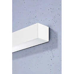 Avis Luminaire Center Plafonnier en verre Pinne Verre,acier blanc 11 Cm