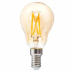 Ampoule à Led Ronde 9cm Ambre