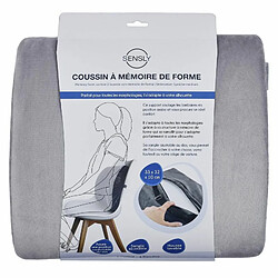 Acheter JJA Coussin à mémoire de forme ajustable pour le dos - Gris