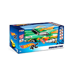 HOT WHEELS - mondo R/C Hot Wheels Dragon cm.30 - Lumières et Effets sonores - Hard Body - Vitesse 15 km/h - Fonctionne avec?: 6 