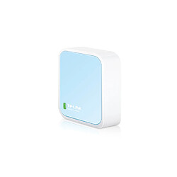 TP-LINK TL-WR802N routeur sans fil Fast Ethernet Monobande (2,4 GHz) 4G Bleu, Blanc 