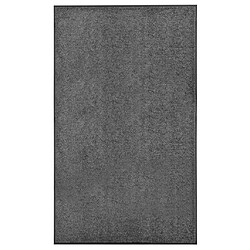 vidaXL Paillasson lavable Anthracite 90x150 cm