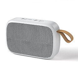 Yonis Mini Enceinte Bluetooth Portable Hifi Super Volume Avec Modes Multiples Mini Enceinte Bluetooth Portable Haute Fidélité Super Volume Avec Modes De Lecture Multiples Blanc YONIS