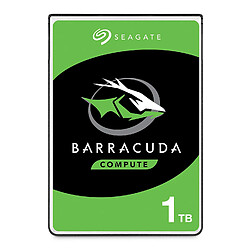 Seagate Technology Seagate 1 TB BarraCuda Disque dur interne 2.5`` (5400rpm, 128MB cache, SATA 6Gb/s, ST1000LMZ48/LM048) 