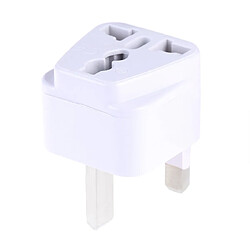 Acheter Wewoo Portable universel prise pour UK Chargeur de voyage adaptateur secteur Blanc