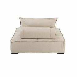 Avis Inside 75 Fauteuil Pouf CHARLENE Beige