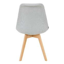 Acheter Ensemble de 8 chaises de salle à manger, chaise rétro scandinave tapissée ML-Design