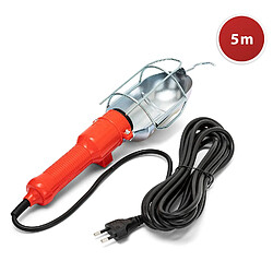 VELAMP Baladeuse de chantier. Câble 5m. Culot E27 (compatible LED)