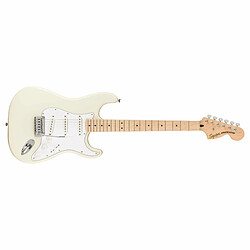 Affinity Stratocaster Maple Olympic White Squier by FENDER