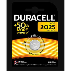 DURACELL Pile bouton 2025 Lithium 3V