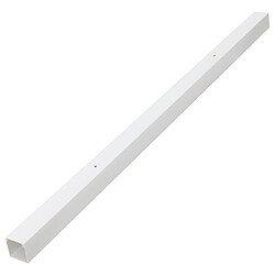 Avis vidaXL Goulotte de câble 60x60 mm 10 m PVC