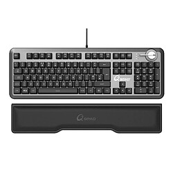 Clavier Pro Gaming RGB Qpad MK-95 | Switchs optiques permutables