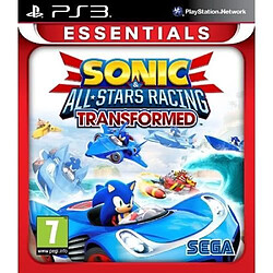 NC Jeu PS3 - Sonic - All-Stars Racing Transformed - Course - En boîte - Essentials 