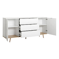 Acheter But Buffet scandinave LEKNES Blanc