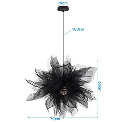 Acheter Stoex Moderne Lustre Suspension Créatif Luminaire pour Salon Chambre Enfant, E27 Noir