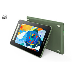 XP-Pen Artist 10 2nd Gen Vert Tablette graphique avec écran 1920 x 1080 HD IPS entier laminé en 10.1 pouces - Stylet passif à puce intelligente X3 à 8192 niveaux - Gamme de couleur 120% sRGB - 6 Touches de Raccourcis - 2 Ports USB C Flexible - Compatible Windows Mac Chrome Linux Andro