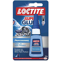 Colle liquide Loctite Super glue3 Professionnel