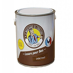 Lasure acrylique pour Bois - Teinte Chêne foncé - 2.5 L - ONIP 