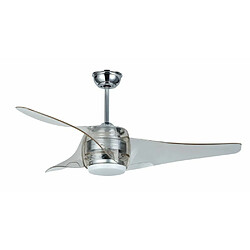 Ventilateur de plafond avec lumière Sulion modèle Mustang Grey télécommande grise 3 vitesses incluses 