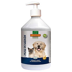 Huile de Saumon pour Chiens et Chats - Biofood - 500ml