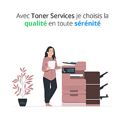 Avis TONER SERVICES Compatible Brother LC123 Cartouche Cyan LC123C (Cupcake)