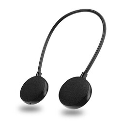 Yonis Mini Enceinte Bluetooth Waterproof Avec Micro Intégré Son HIFI 20m Portée Enceinte Bluetooth Neckband Étanche Micro Intégré Son HIFI Autonomie Longue Noir YONIS