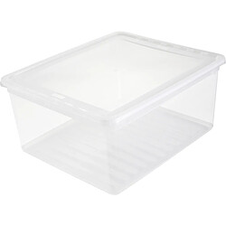 keeeper Boîte de rangement 'bea', 18 L, PP, transparent () 