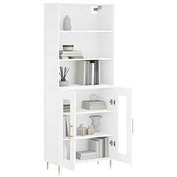 Avis Maison Chic Buffet,Meuble de Rangement,commode pour salon,Cuisine Blanc 69,5x34x180 cm Bois d'ingénierie -MN48214