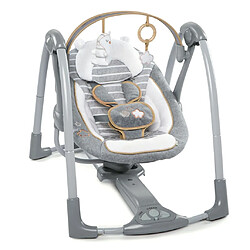 Ingenuity Balançoire bébé portable Swing'n'Go Bella Teddy 