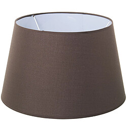 Écran de lampe Alexandra House Living Marron Textile 40 x 25 x 40 cm 